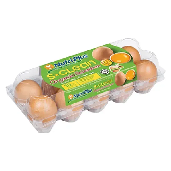S-Clean Nutriplus Telur Organic 10S