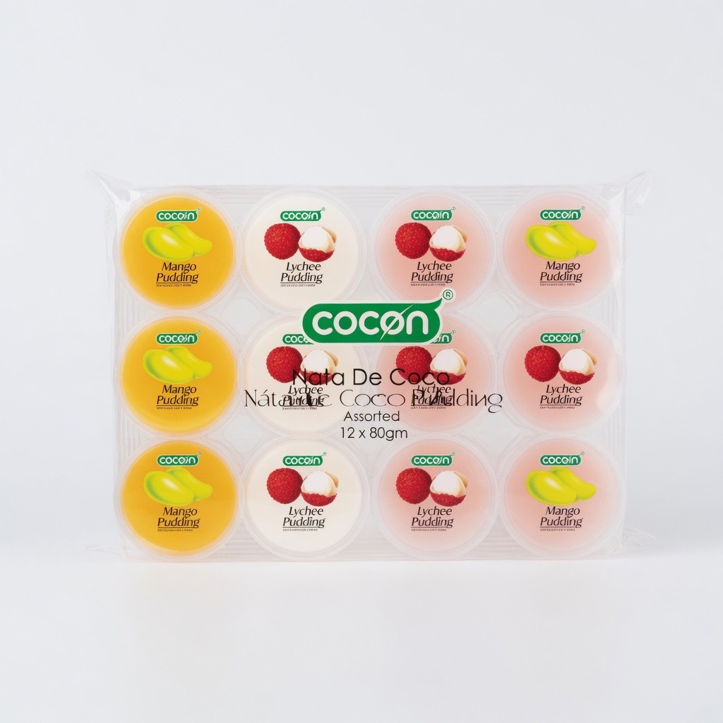 Cocon Nata De Coco Pudding Assorted