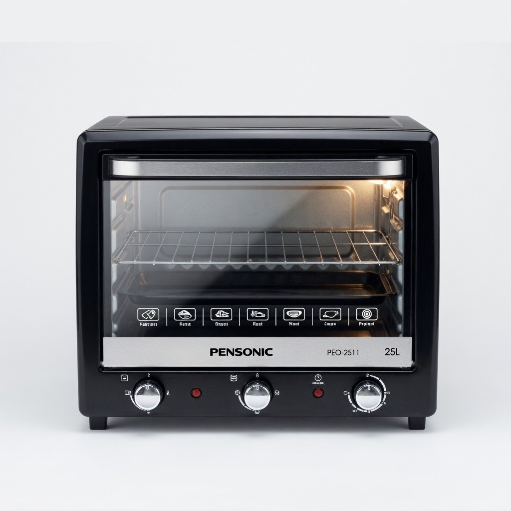Pensonic Electric Oven 25L Model: Peo-2511