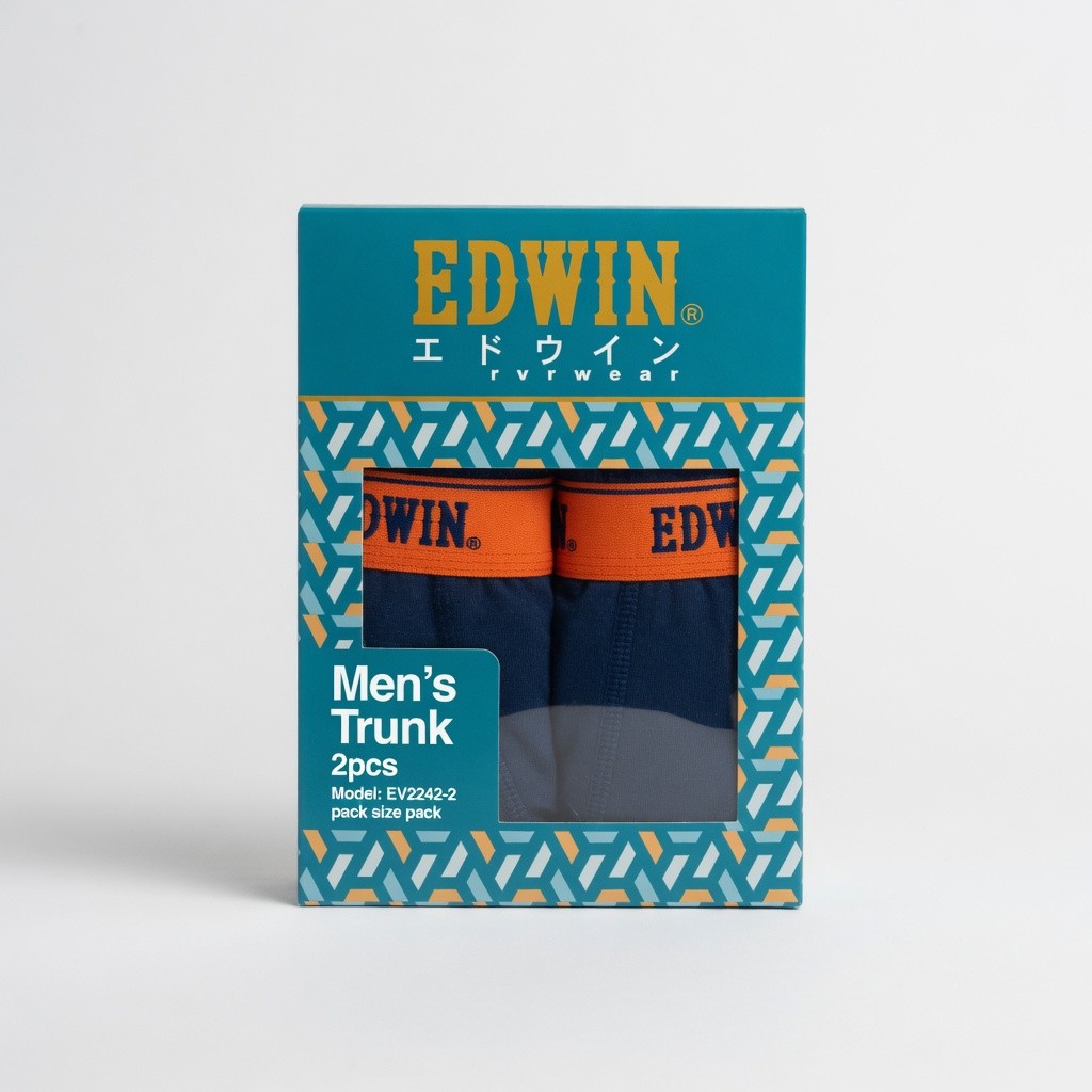Edwin Men's Trunk 2pcs Model: Ev2242-2
