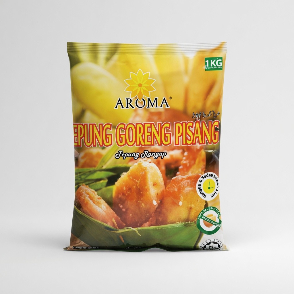 Aroma Tepung Goreng Pisang Banana Fritter Flour 1kg