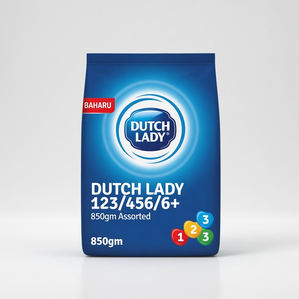 Dutch Lady 123/456/6+ 850g Assorted