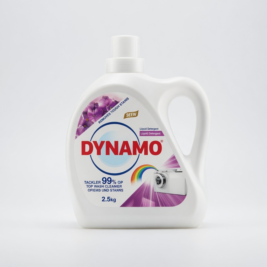 Dynamo Liquid Detergent 2.5kg Assorted