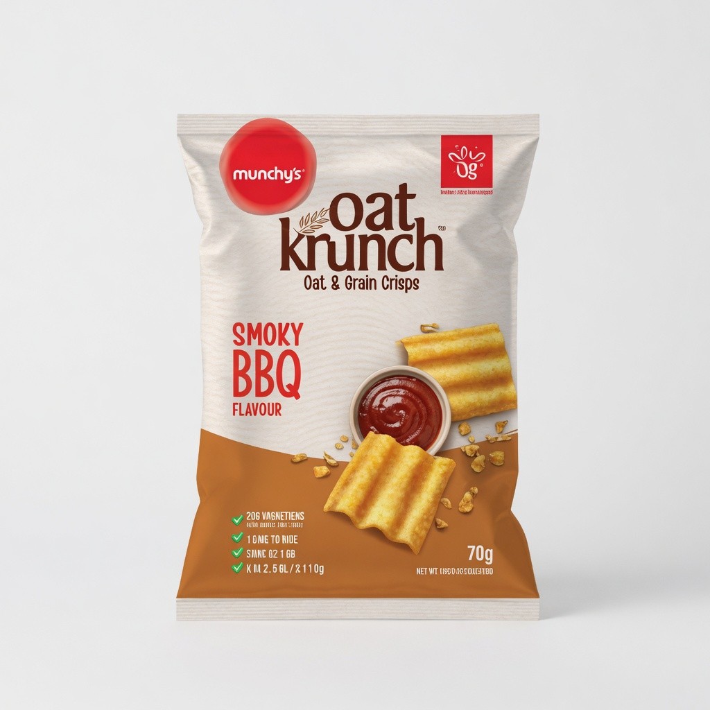 Munchy's Oat Krunch Crisps 70g Assorted