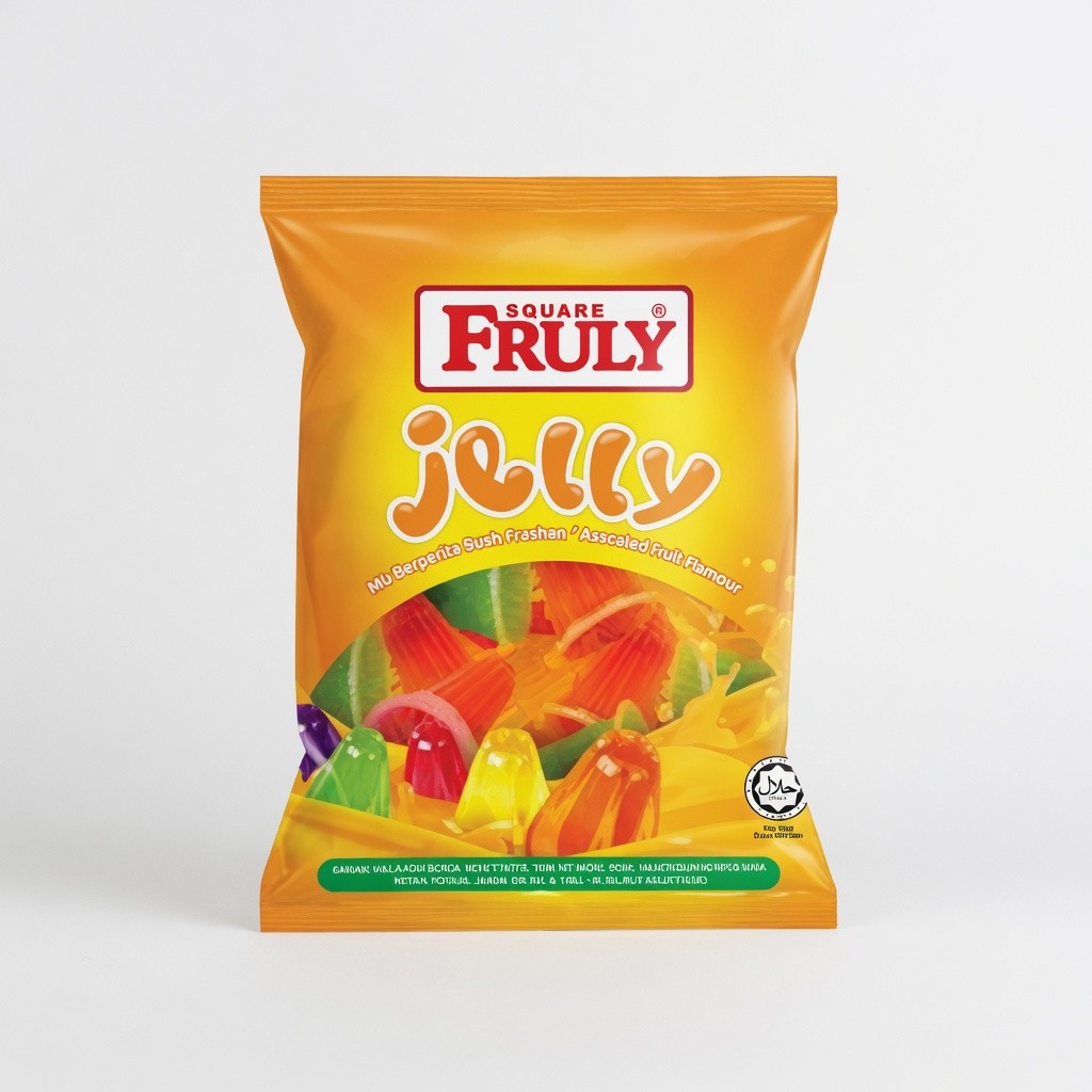 Square Fruit Mini Jelly 16 x 19g Assorted