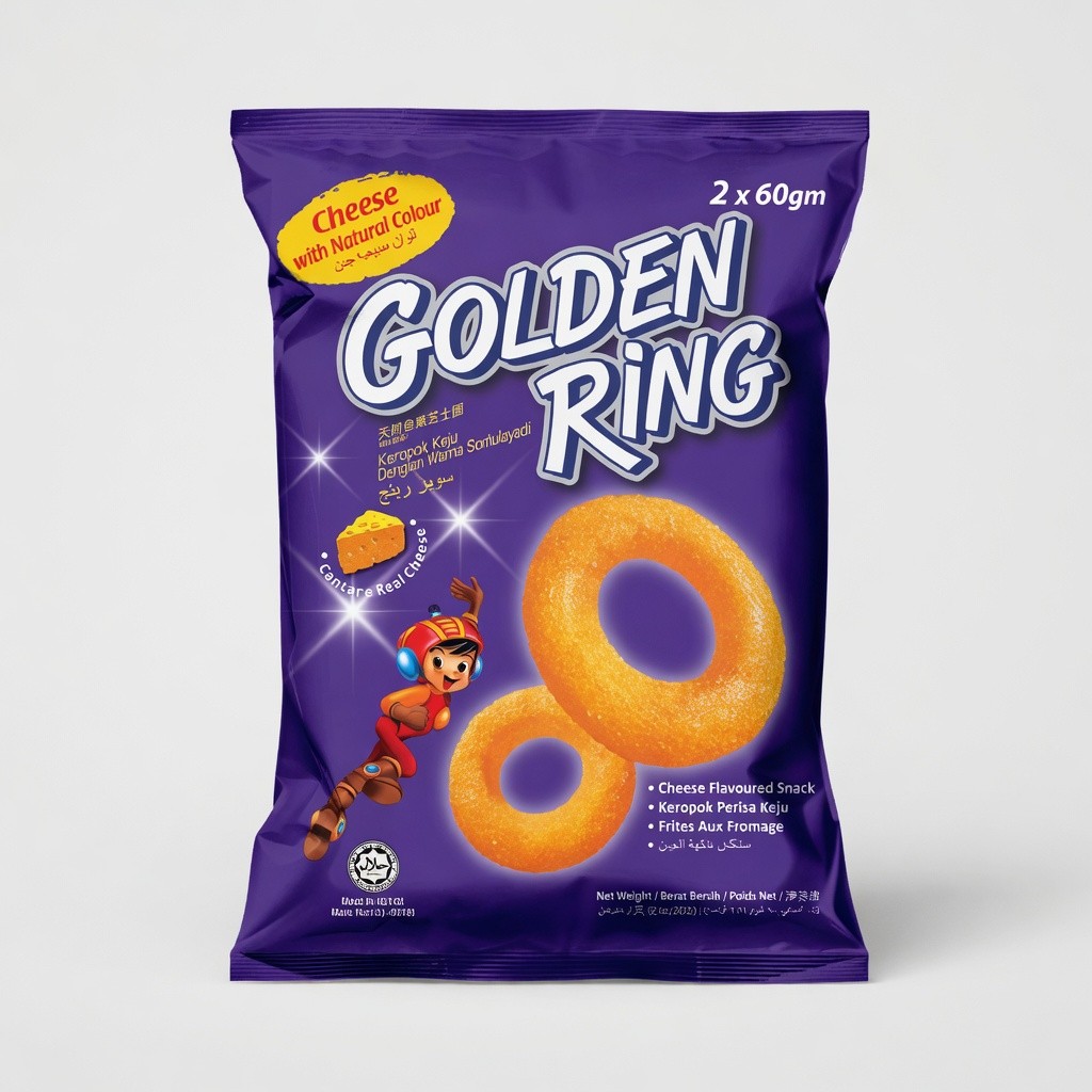 Golden Ring Cheese Snacks