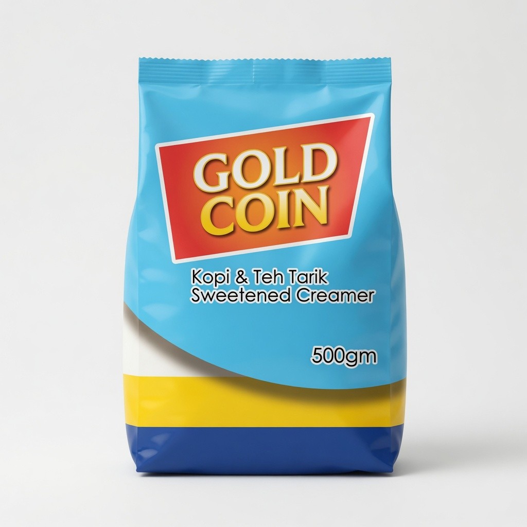 Gold Coin Kopi & Teh Tarik Sweetened Creamer 500g