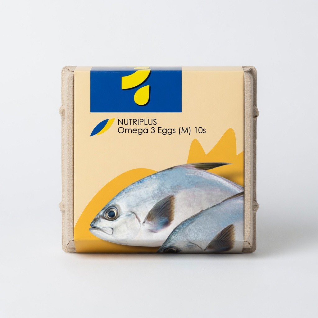 Nutriplus Omega 3 Eggs (m) 10s