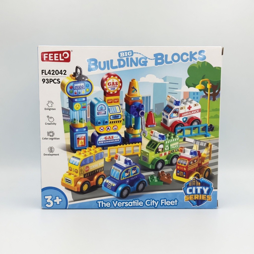 Building Blocks Versatile City 93pcs