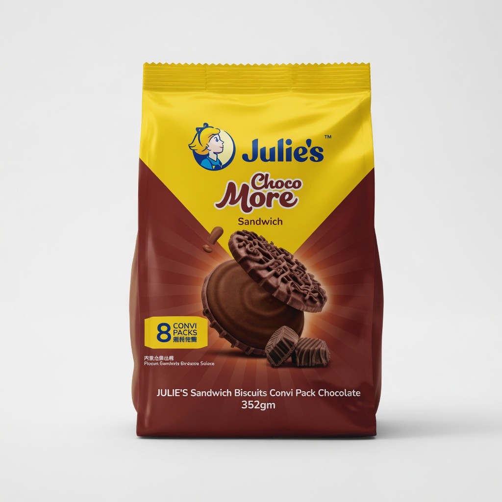 Julie's Sandwich Biscuits Convi Pack Chocolate