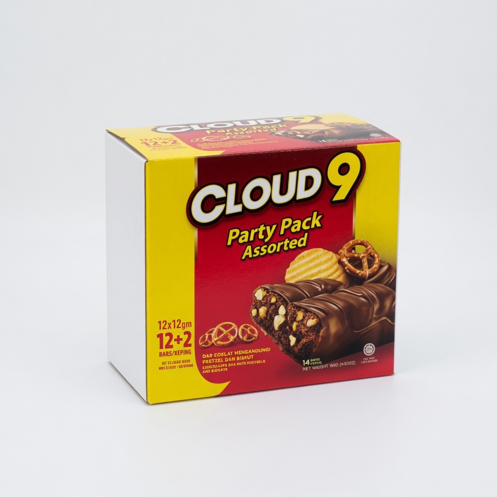 Cloud 9 Party Pack 12×12g Assorted