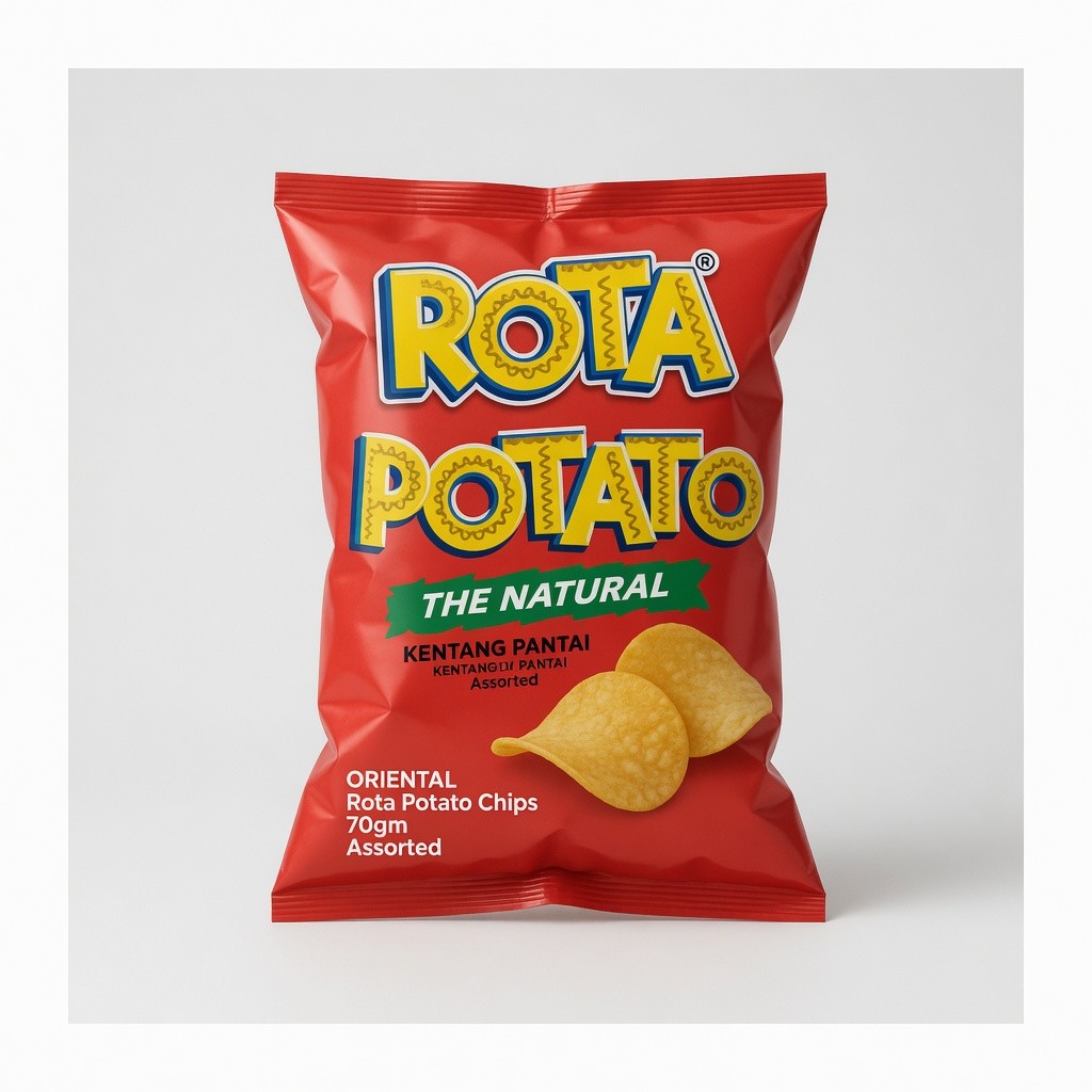 Oriental Rota Potato Chips 70g Assorted