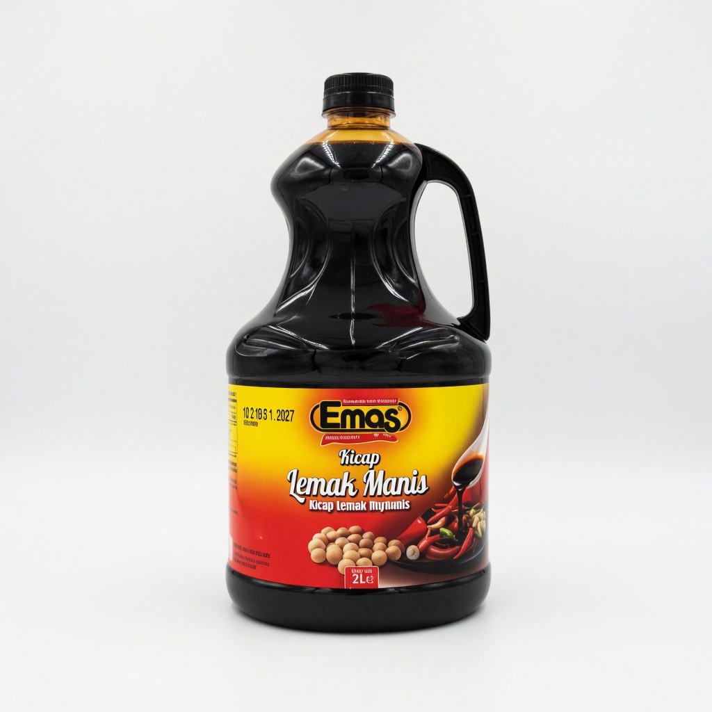Emas Kicap Manis/Kicap Lemak Manis 2L