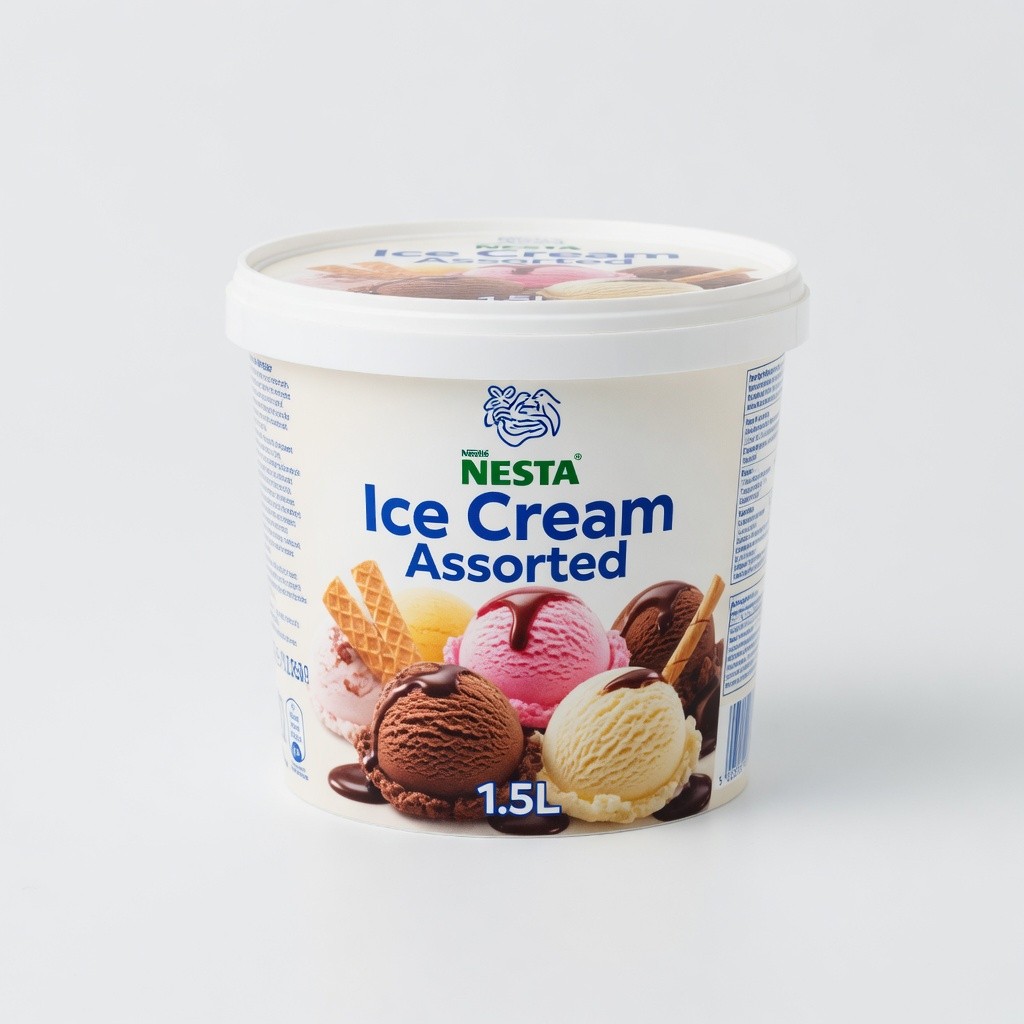 Nestle Ice-Cream 1.5L Assorted