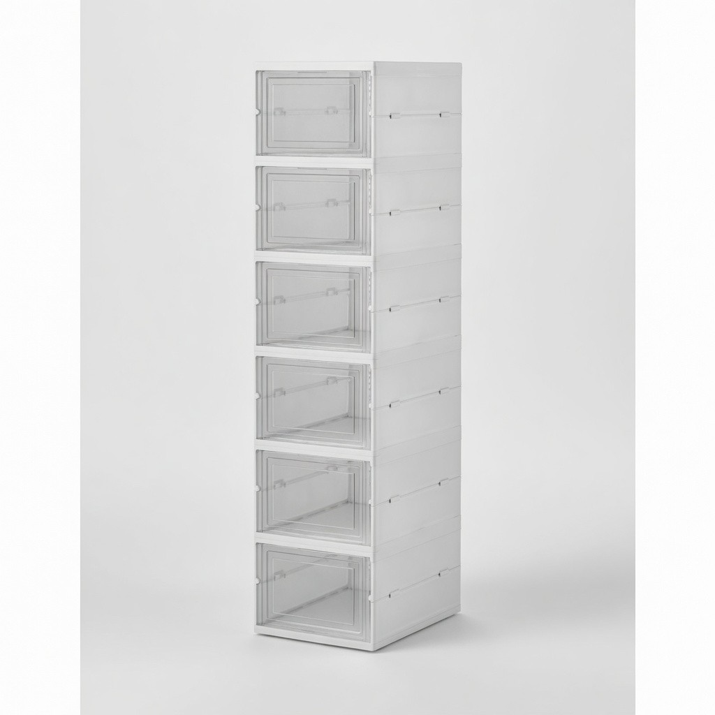 6-Tier Foldable Shoe Rack Single