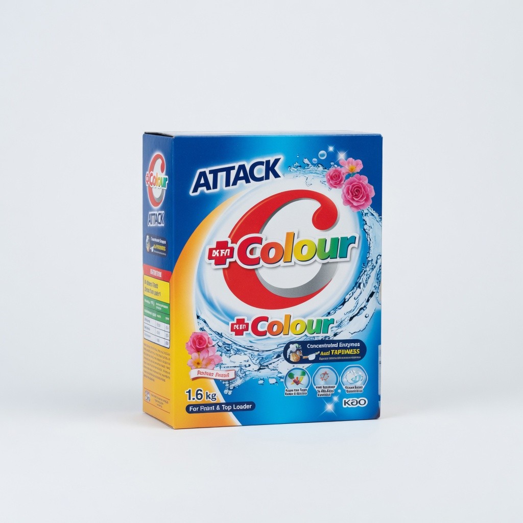 Attack Powder Detergent 1.4kg/1.6kg Assorted