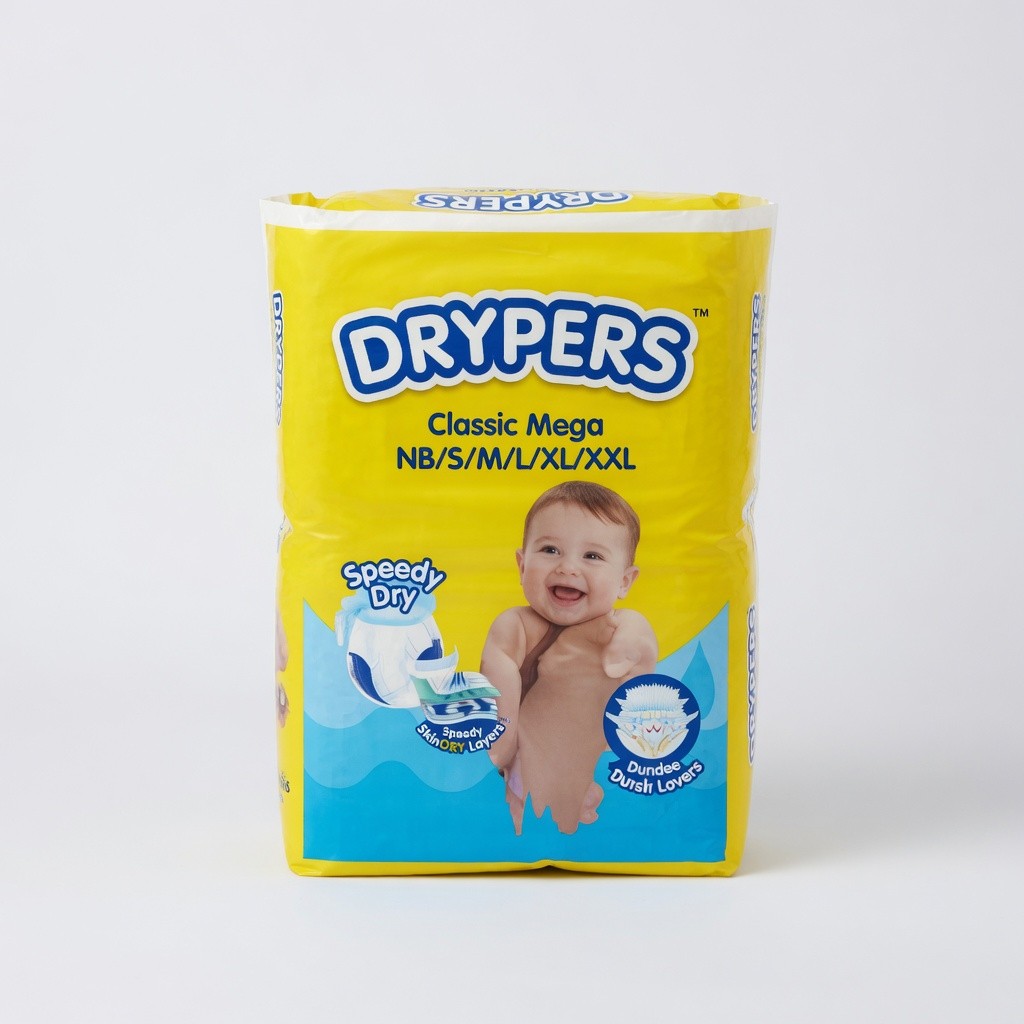 Drypers Classic Mega