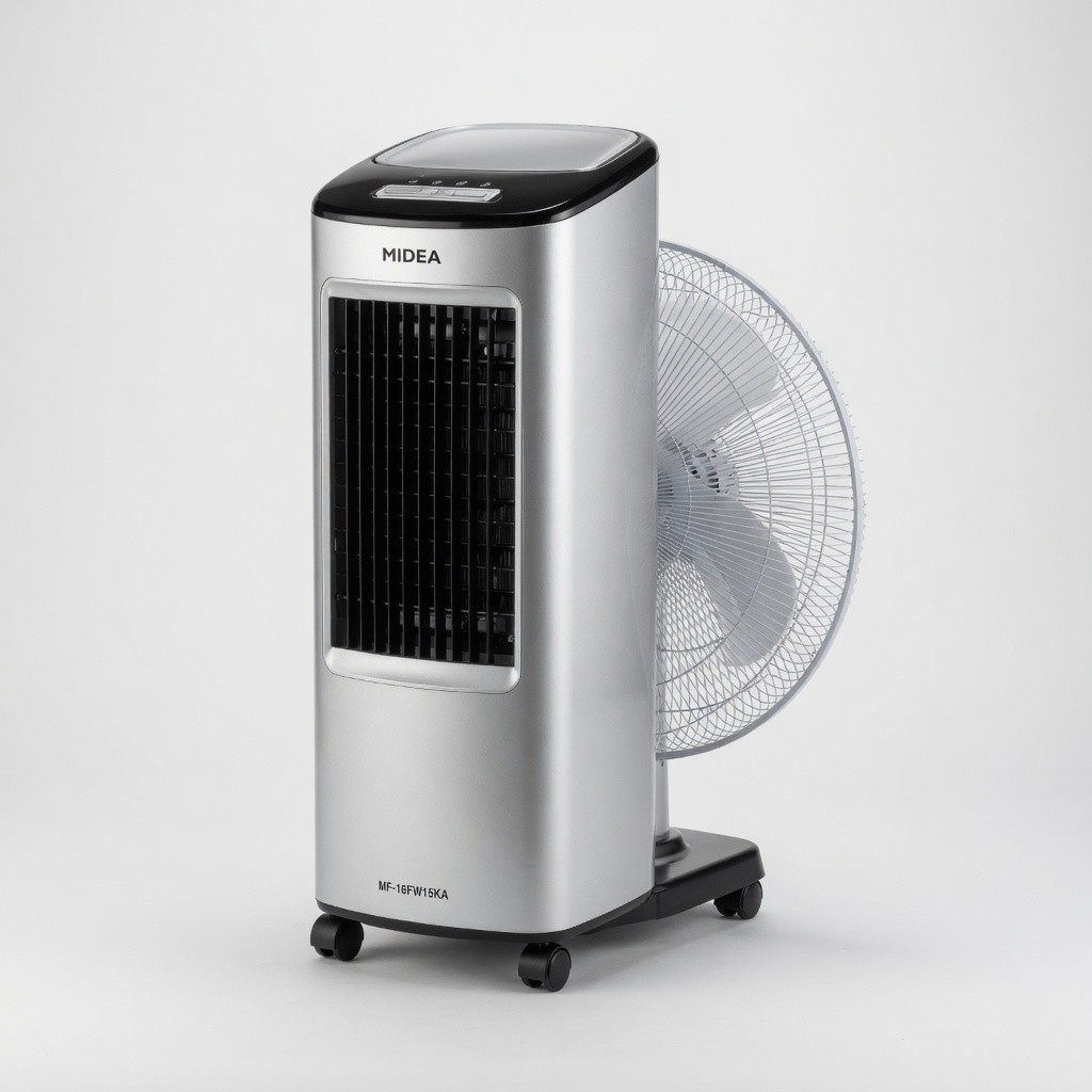 Midea Wall Fan 16" Model: Mf-16fw15ka