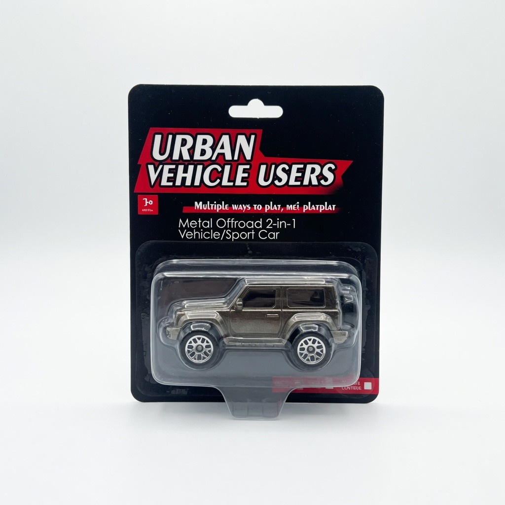 Metal Offroad 2-in-1 Vehicle/Sport Car