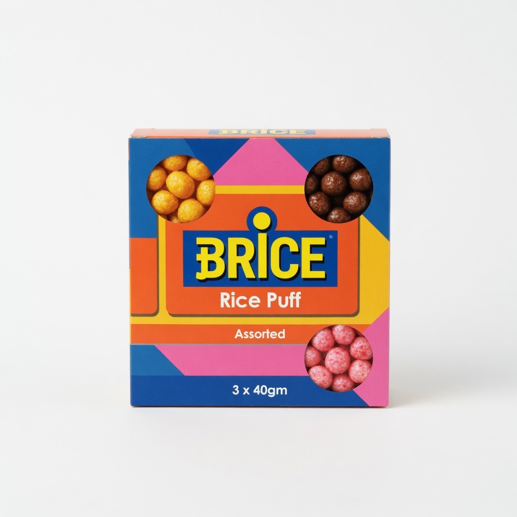 Brice Rice Puff 40g Assorted