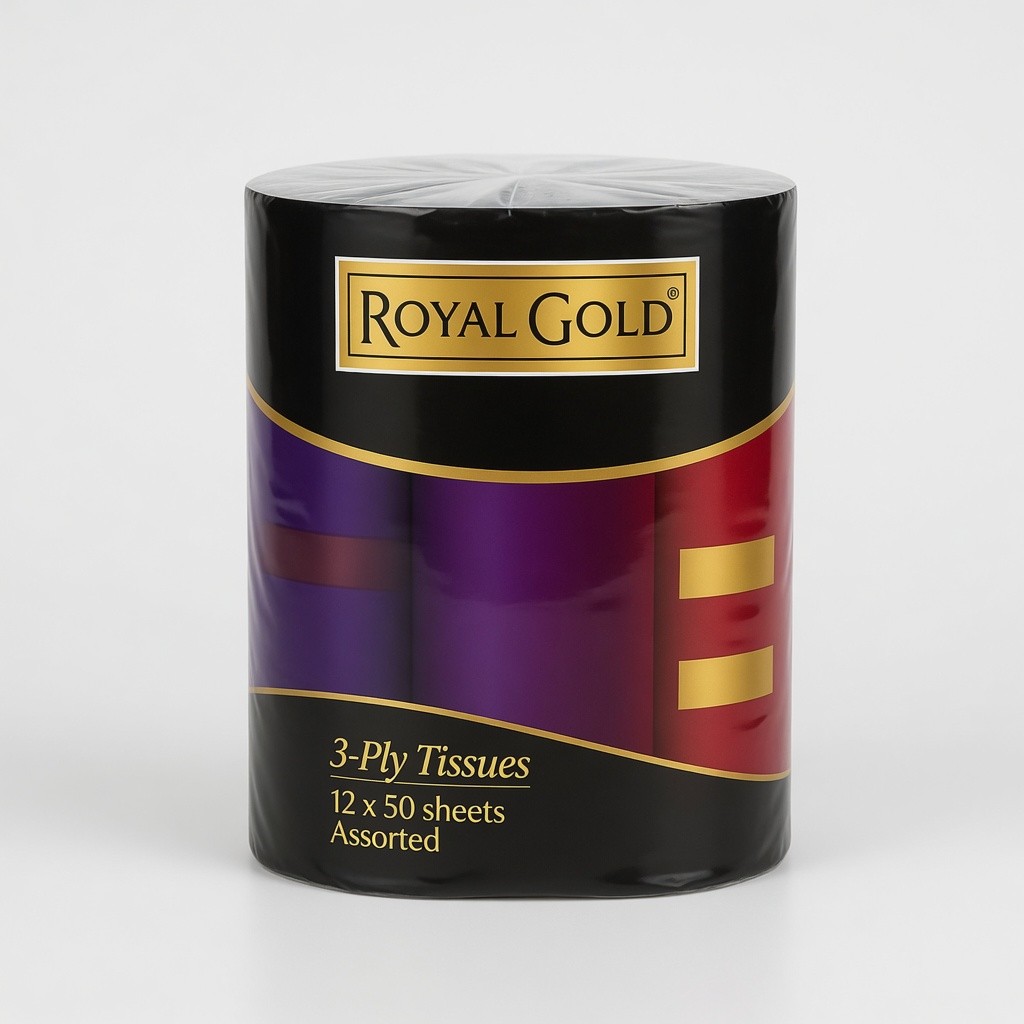 Royal Gold 3-Ply Tissues