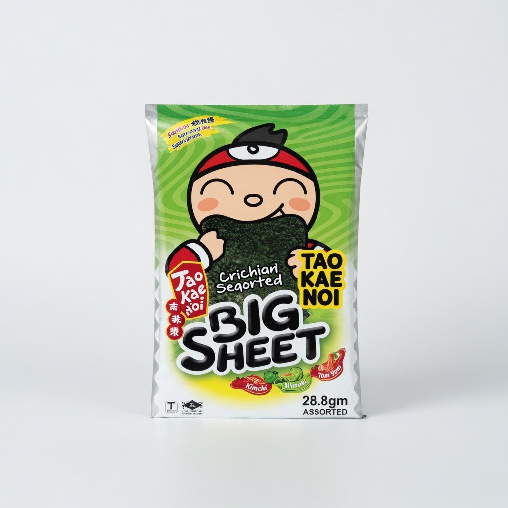 Tao Kae Noi Big Sheet 28.8g Assorted