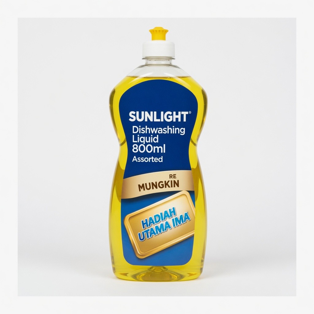 Sunlight Dishwashing Liquid 800ml Assorted