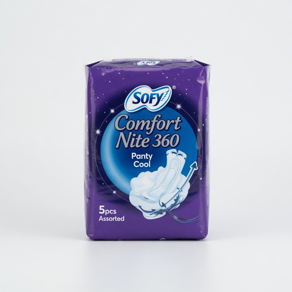 Sofy Comfort Nite 360 Panty Cool 5pcs Assorted