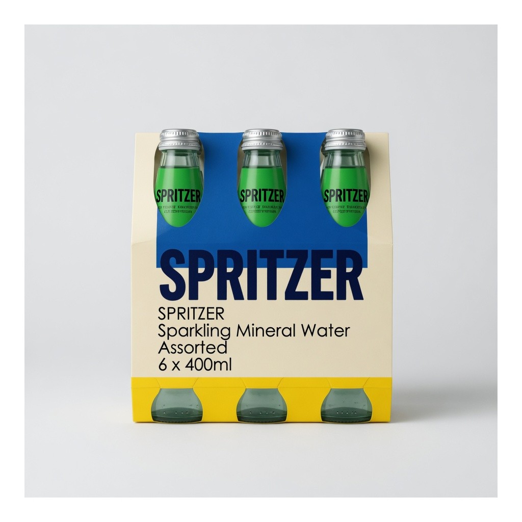 Spritzer Sparkling Mineral Water Assorted
