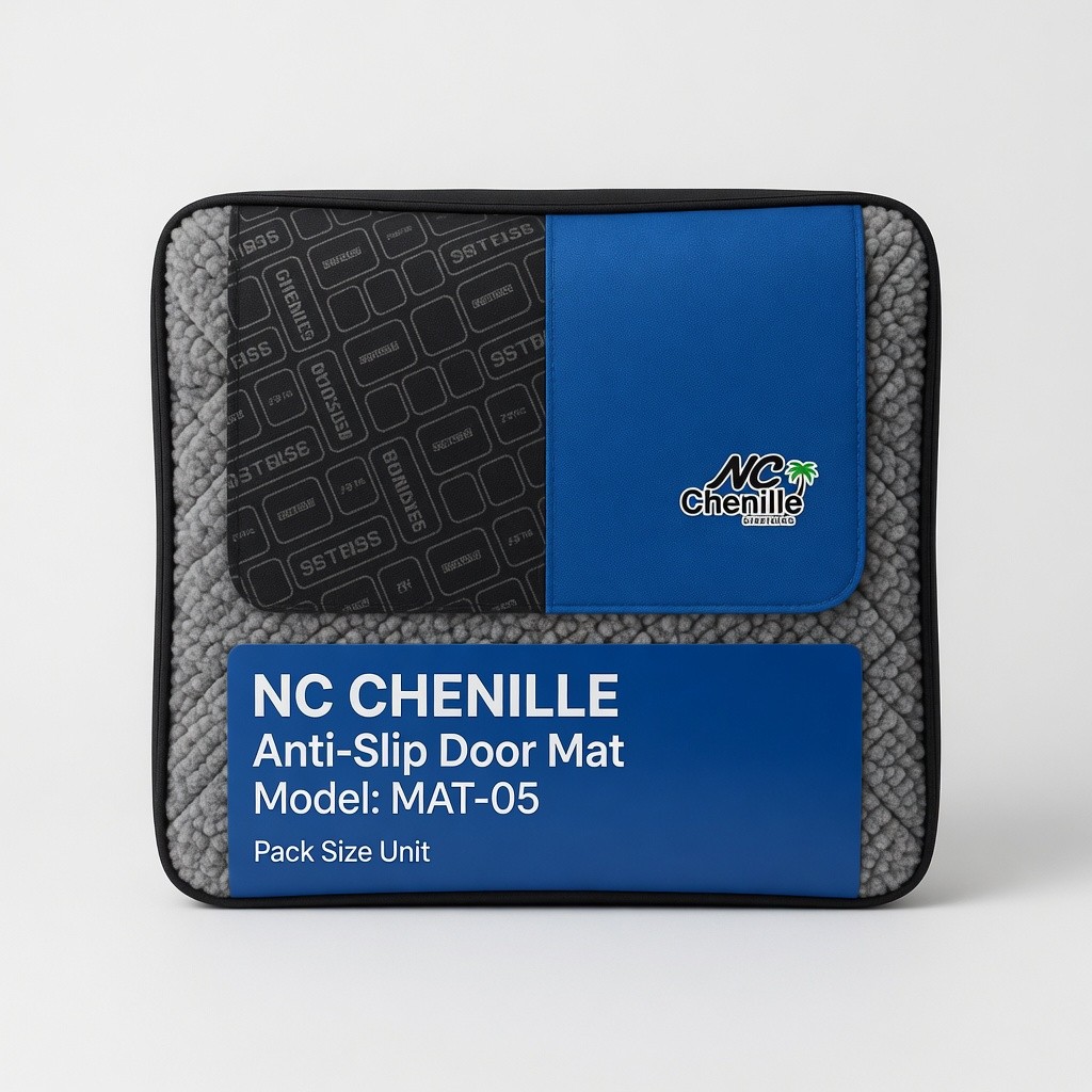 Nc Chenille Anti-Slip Door Mat Model: Mat-05