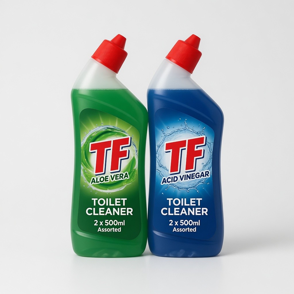 Tf Toilet Cleaner 2 x 500ml Assorted