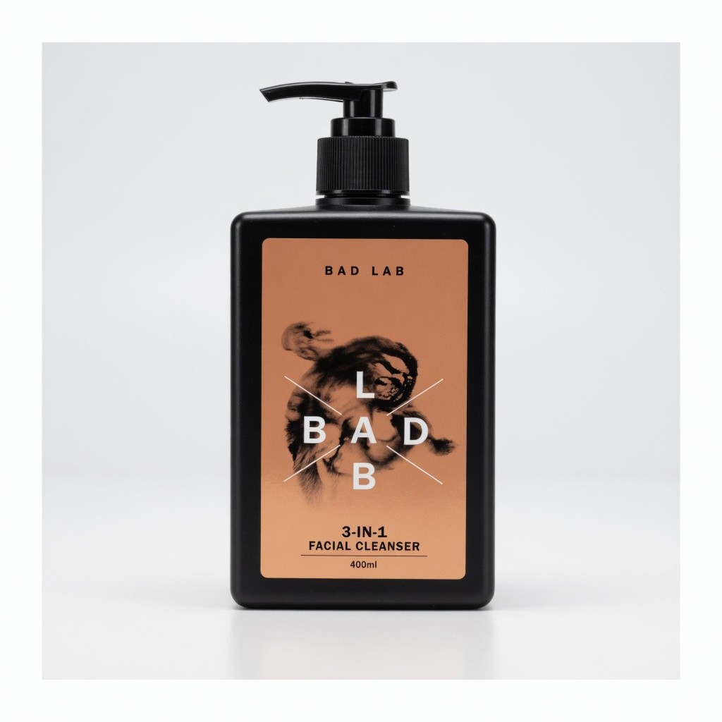 Bad Lab 3-in-1 Facial Cleanser 400ml