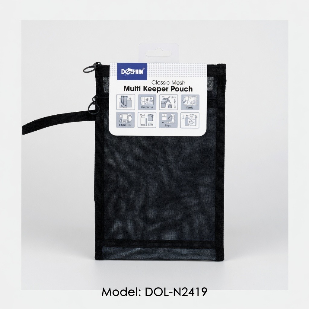 Dolphin Classic Mesh Pouch A5 Model: Dol-N2419