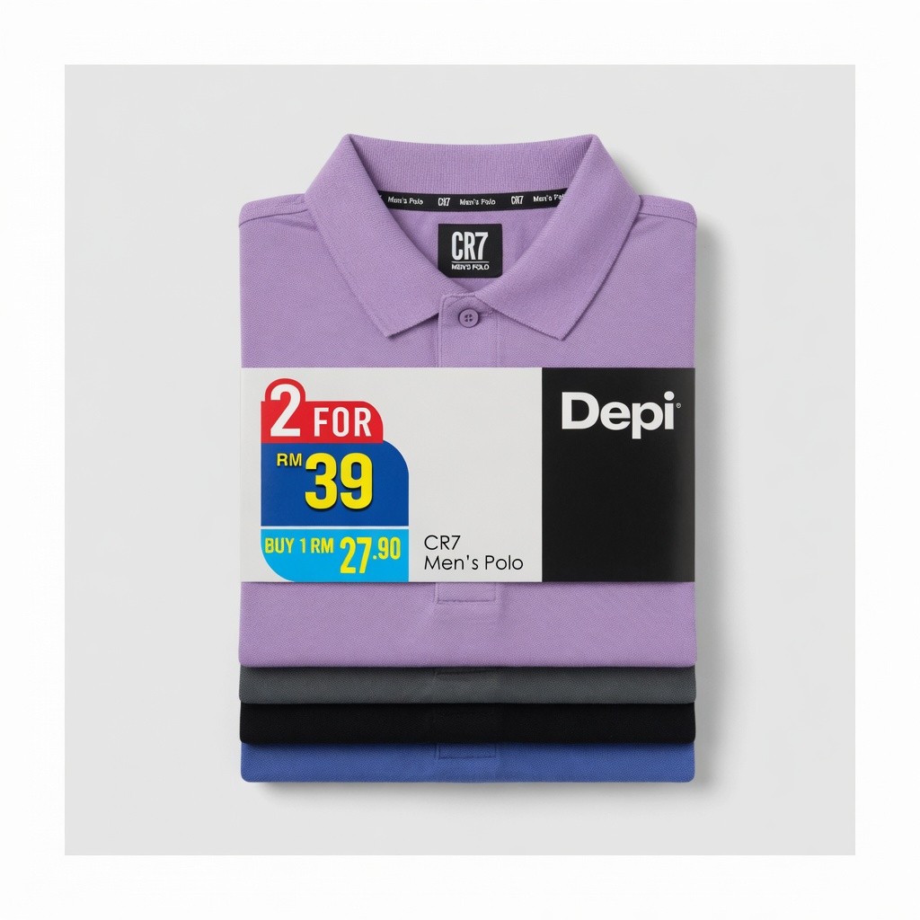 Cr7 Men's Polo Shirt