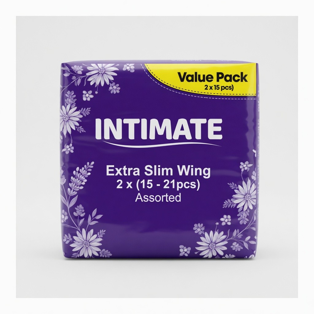 Intimate Extra Slim Wing 2 x (15-21pcs) Assorted