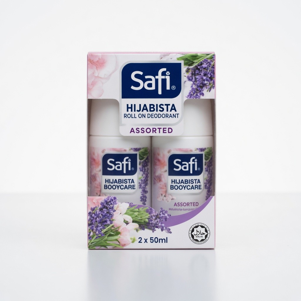 Safi Hijabista Roll On Deodorant Assorted