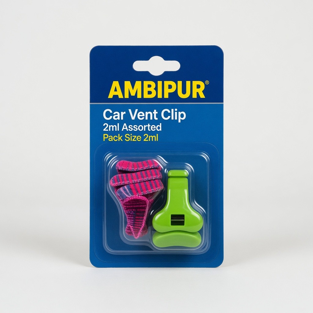 Ambipur Car Vent Clip 2ml Assorted