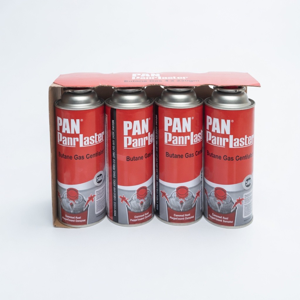 Pan Master Butane Gas 4×230g