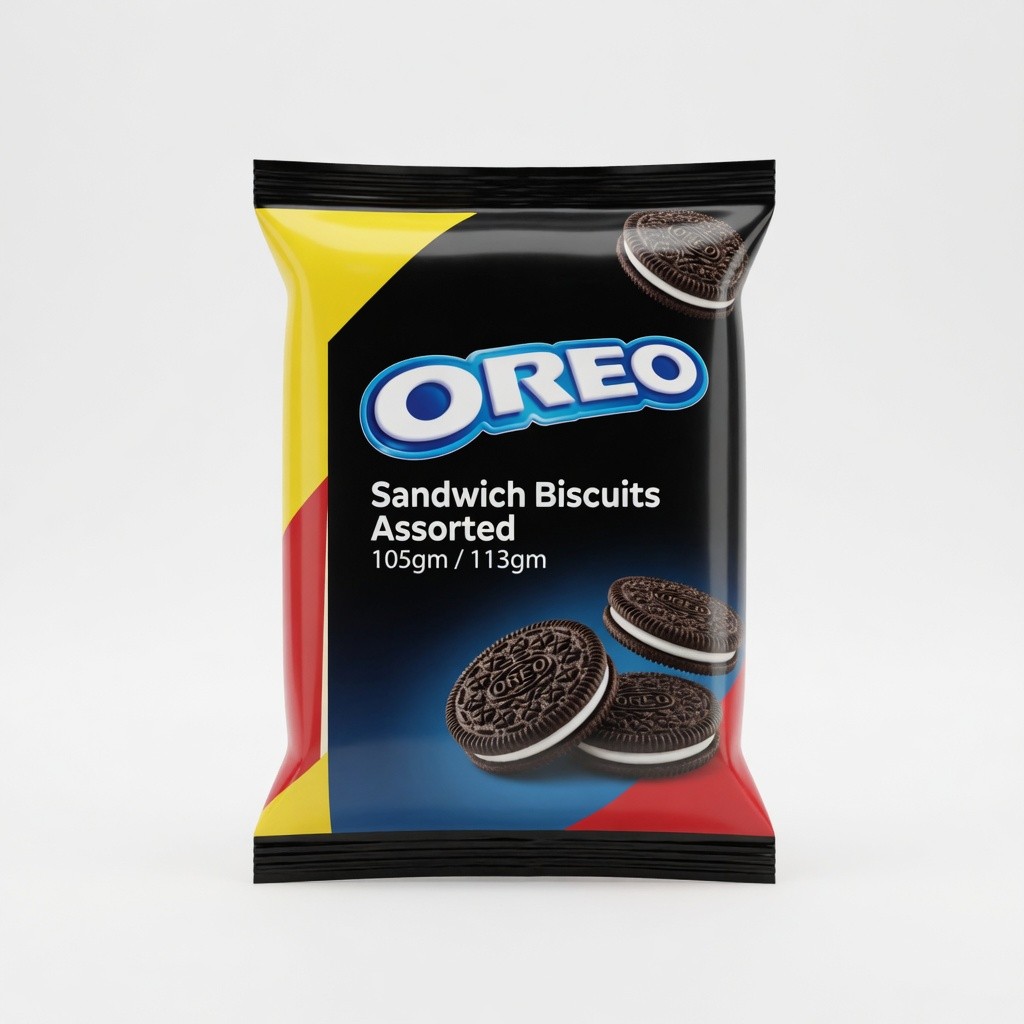 Oreo Sandwich Biscuits 105gm/113gm Assorted