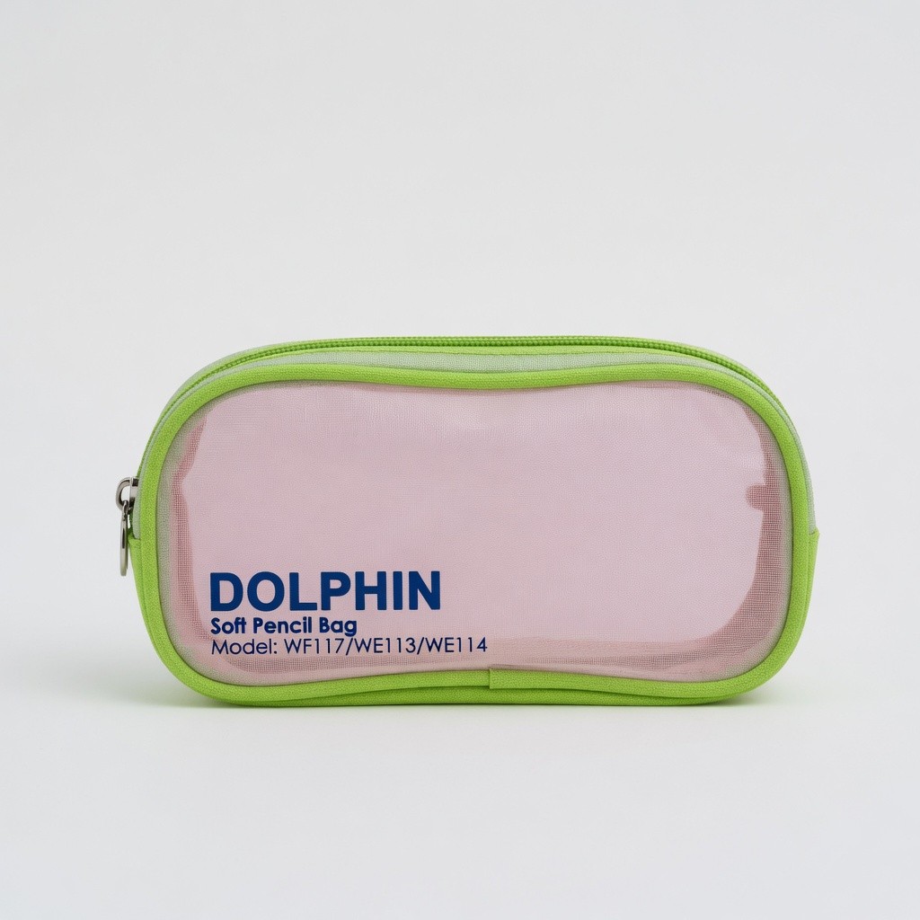 Dolphin Soft Pencil Bag Model: Wf117/we113/we114