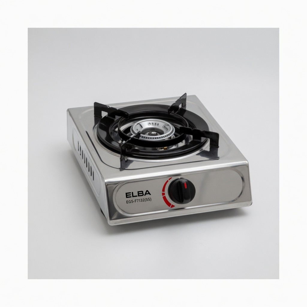 Elba Turbo Jet Gas Stove Model: Egs-F7132(ss)