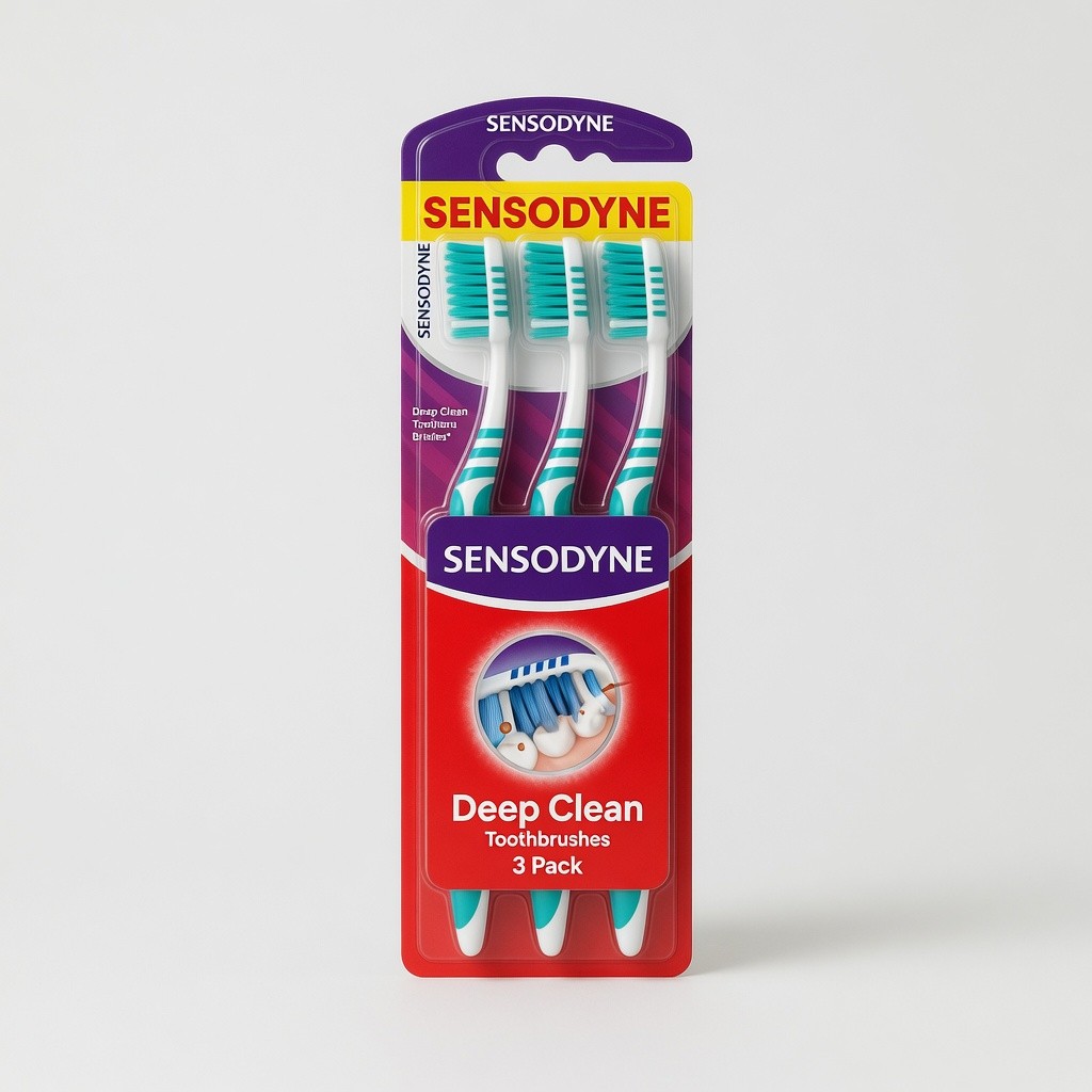 Sensodyne Deep Clean Toothbrushes Buy 2 Free 1