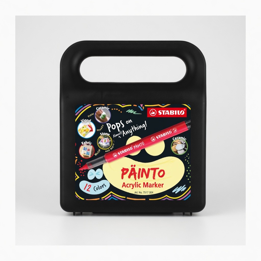 Stabilo Painto Acrylic Marker 12pcs