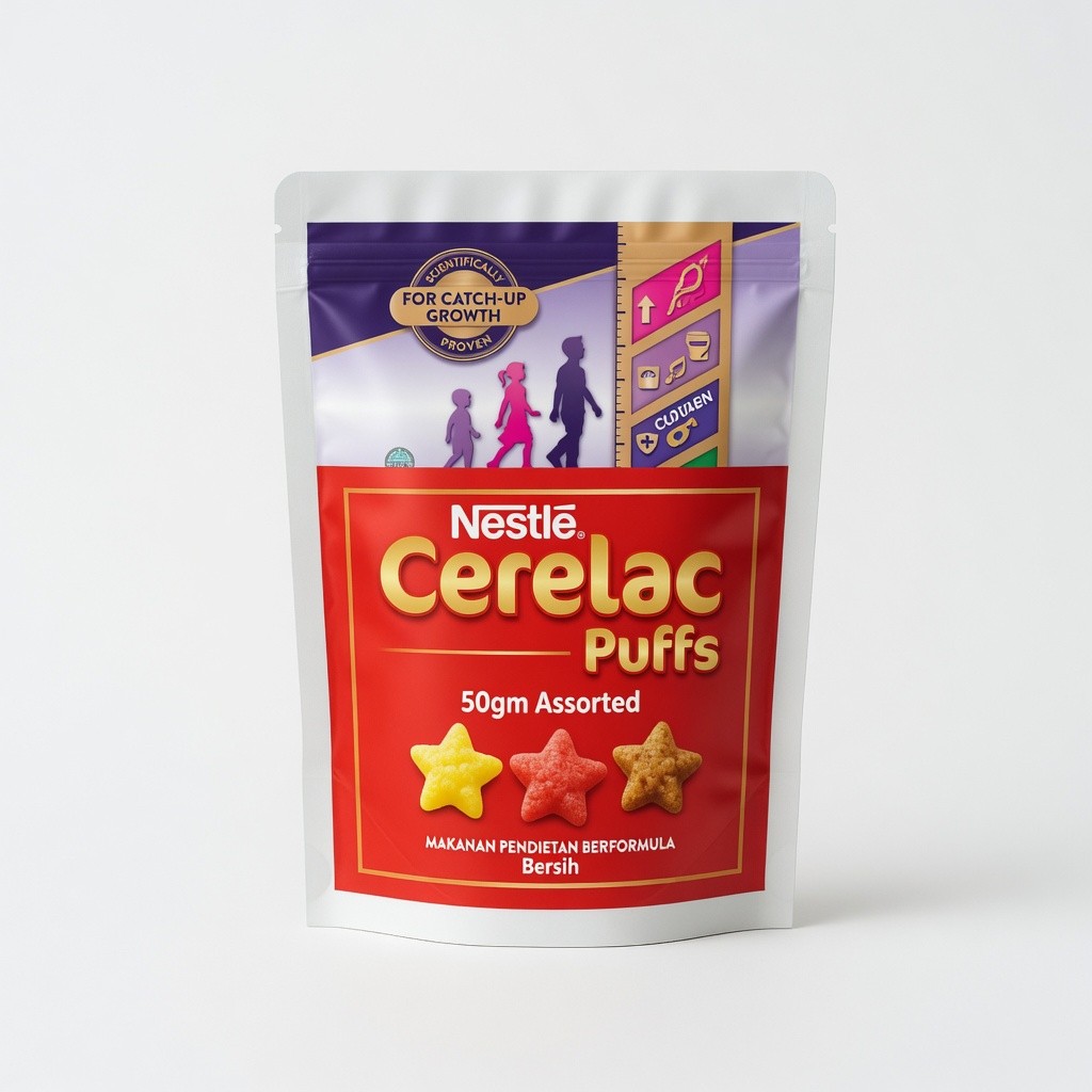 Nestle Cerelac Puffs 50g Assorted