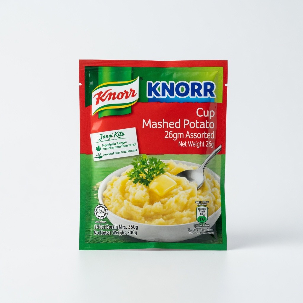Knorr Cup Mashed Potato 26g Assorted