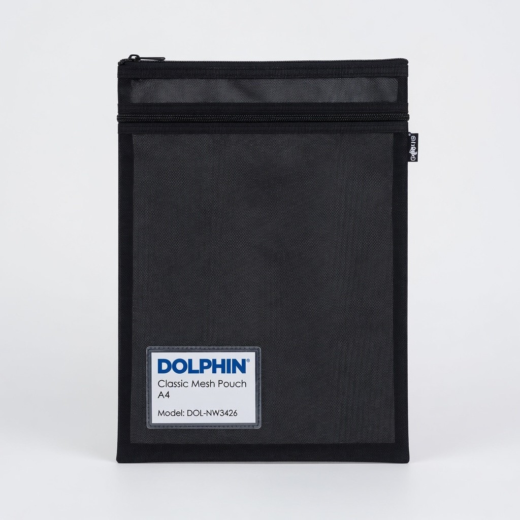Dolphin Classic Mesh Pouch A4 Model: Dol-Nw3426
