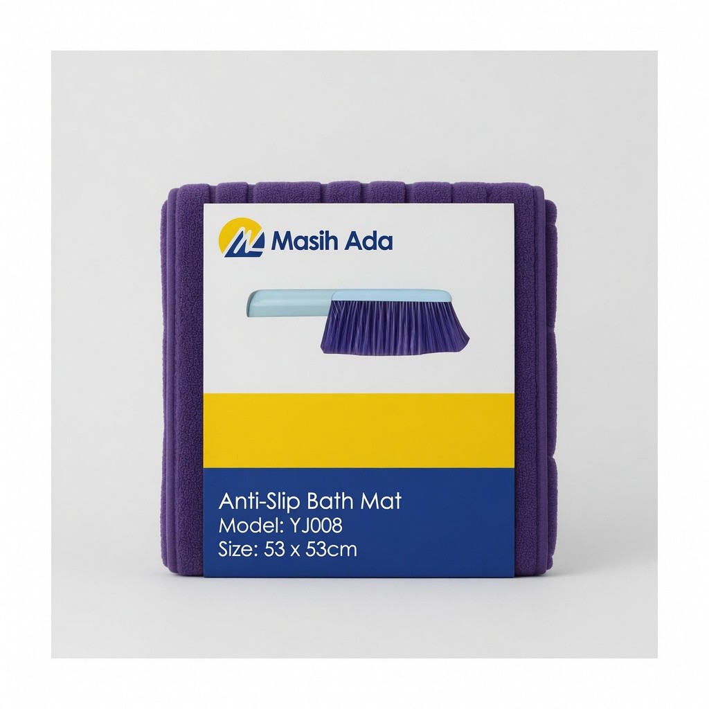 Anti-Slip Bath Mat Model: Yj008 (Size: 53 x 53cm)
