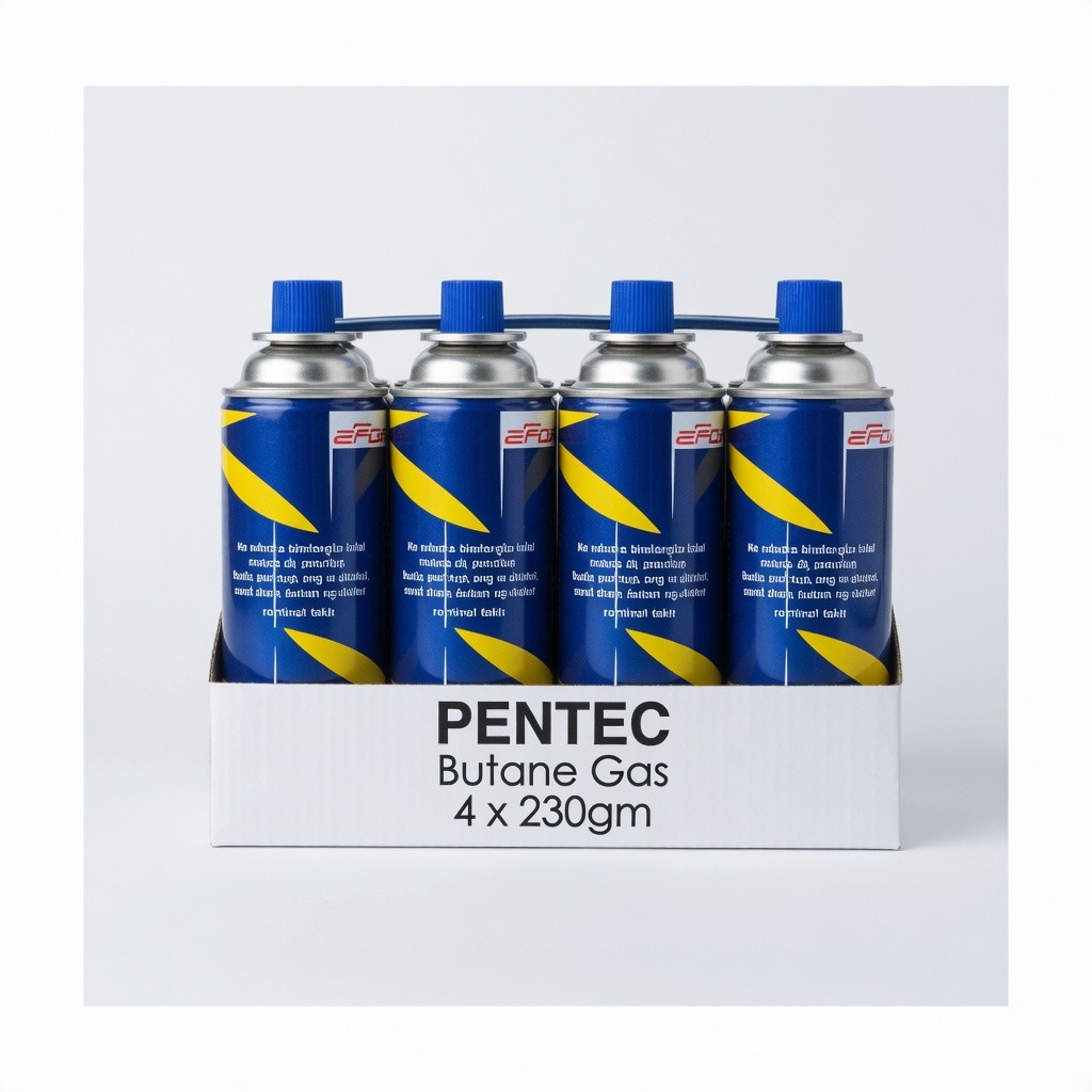 Pentec Butane Gas 4 x 230g