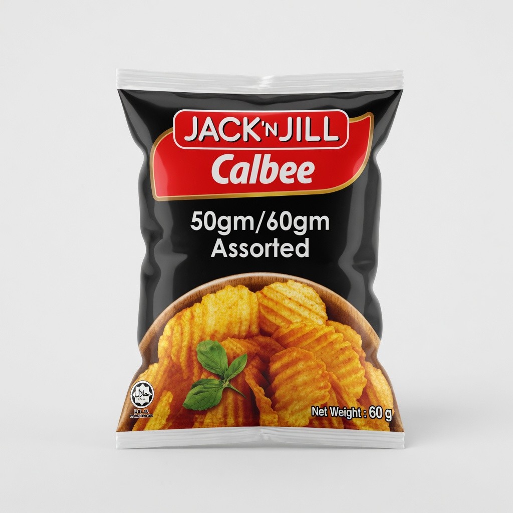 Jack 'n Jill Calbee 50gm/60gm Assorted
