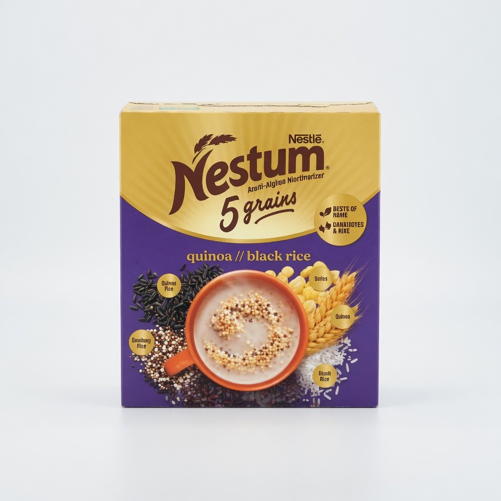 Nestum 3-in-1 Cereal Drinks Quinoa & Black Rice/Oats & Berries